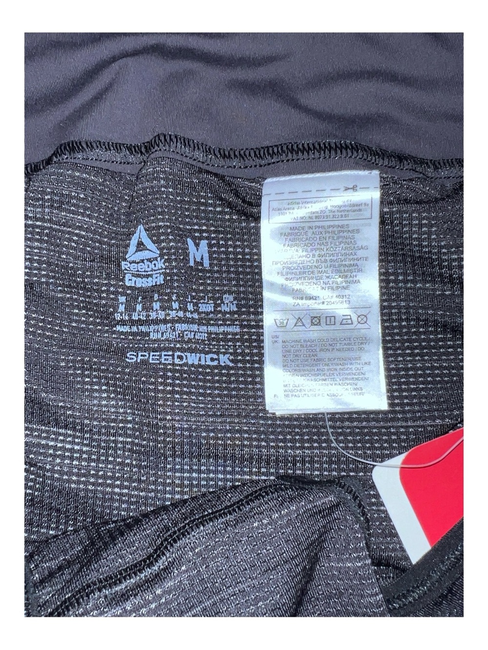Reebok women’s CrossFit shorts with built in brief NWT - Picture 4 of 6